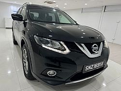 Nissan X-TRAIL 2.0 CVT ABS 4WD Sunroof 2016 Black Rear Screen Android Player